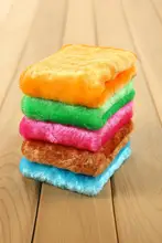 水切れが良い！木繊維製の食器洗い用タオル【毛羽立ちにくい・優れた吸水性】