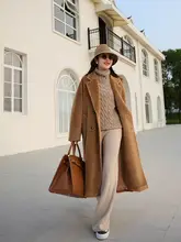 イタリア産アルパカウールコート【優れた保温性・クラシックデザイン】