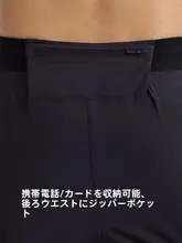 男性用フィットネスランニングショートパンツ【二重構造・マラソン用】