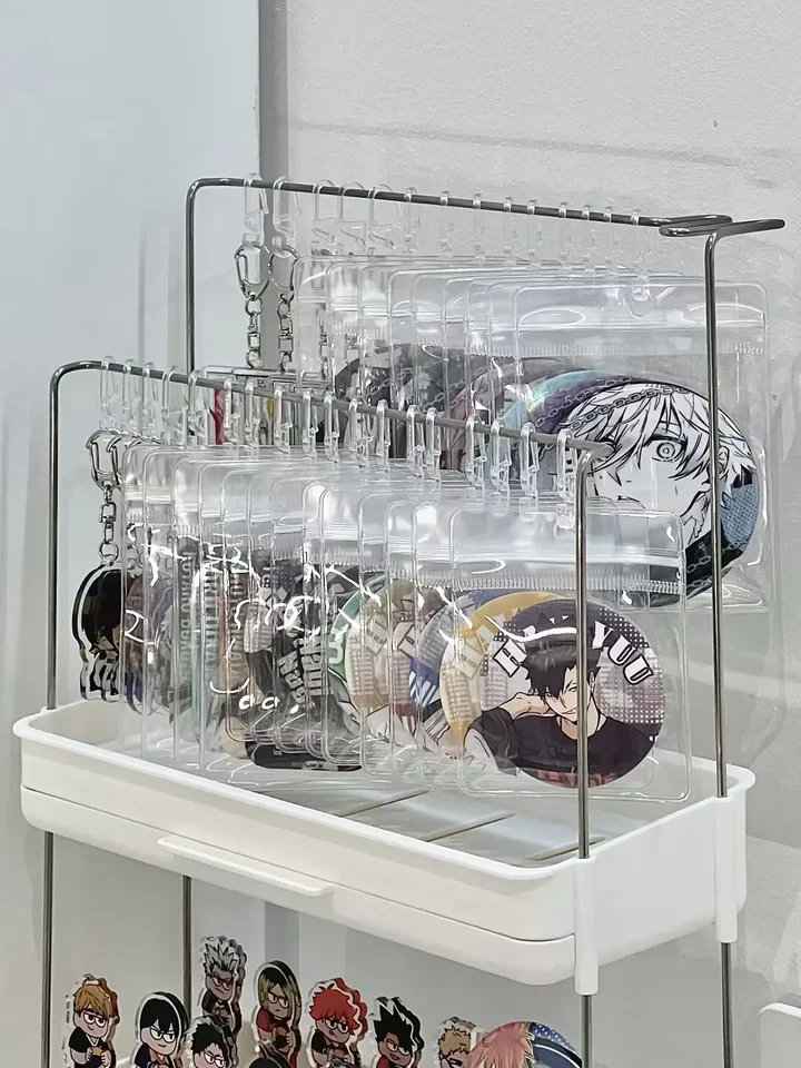 アクリル製デスクトップ収納ボックス【透明・コインディスプレイスタンド・記念品用】