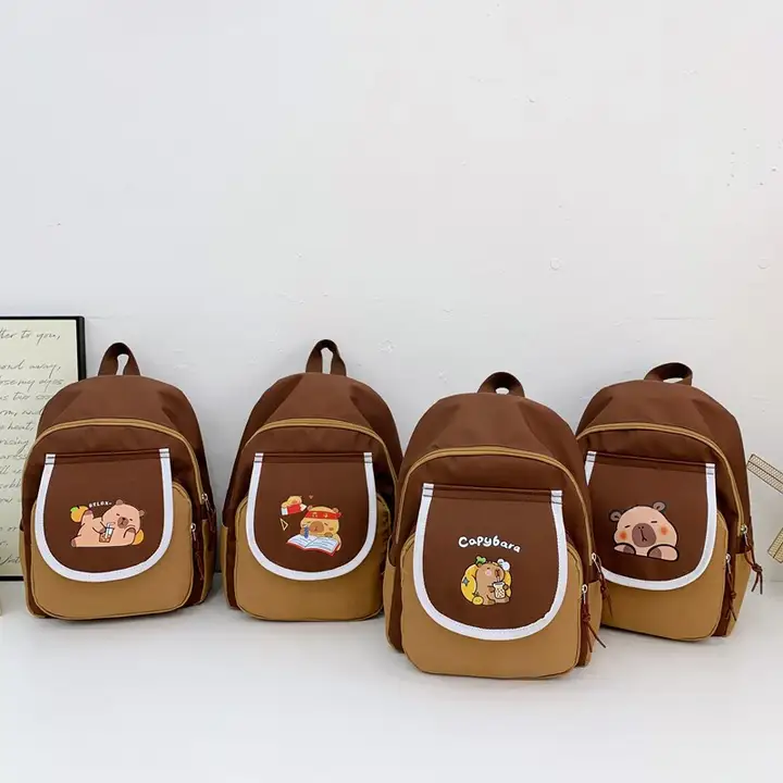 かわいいカピバラ小学生 スクールバッグ