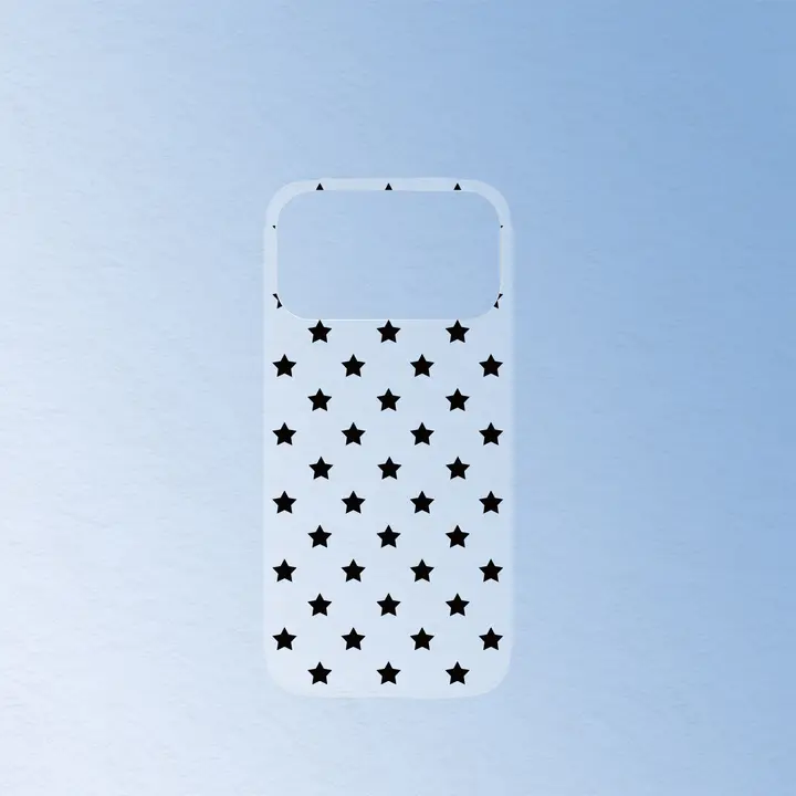 FUNNY RICH スマホケース iPhone対応 星柄 シンプル 上品 クリエイティブ DIY「FUNNYRICH」