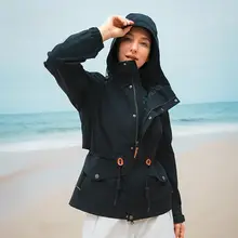 女性用三合一風防ジャケット【アウトドア・登山・防風透湿】（セットアップ対応）