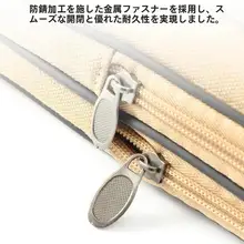 キャンバス製 メンズ ウエストポーチ【多機能・スマートフォン用・横型・縦型】