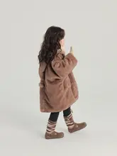 冬用女児上着【ファッション・毛羽立ち素材・秋冬対応】