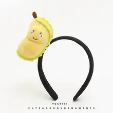 個性的でかわいい！ドリアンデザインのヘアバンド【パフォーマンス・写真撮影用・カートゥーン風】