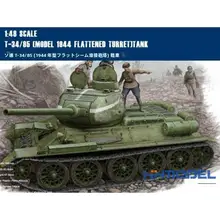 T34/85戦車【平縫い溶接砲塔・全内装付き】