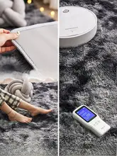 北欧デザインのフワフワラグ【厚手・ベッドルーム・リビング用・おしゃれな女の子の部屋に最適】