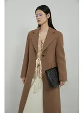 NANASTORE ウールダブルフェイスコート【春用・長袖・センターベント・小柄・ゆったりフィット】