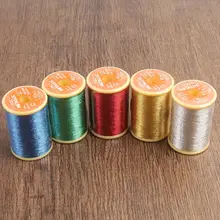 刺繍用金属糸【フランス風・金銀のライン・極上の柔らかさ・五色】