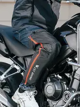 冬用モーターサイクル風防レッグカバー【防寒・衝撃吸収・膝保護】