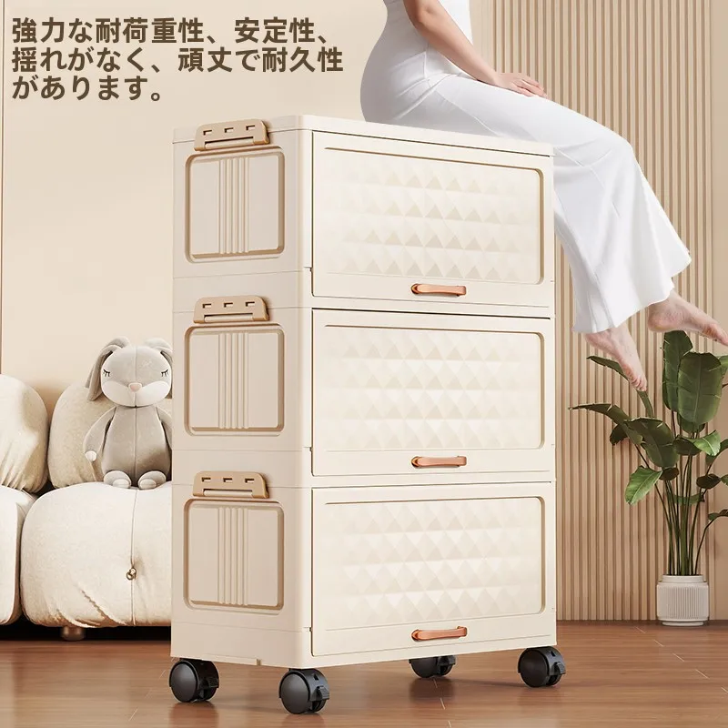 翻蓋式収納ラック：多段式衣類収納の実用性と設置ガイド