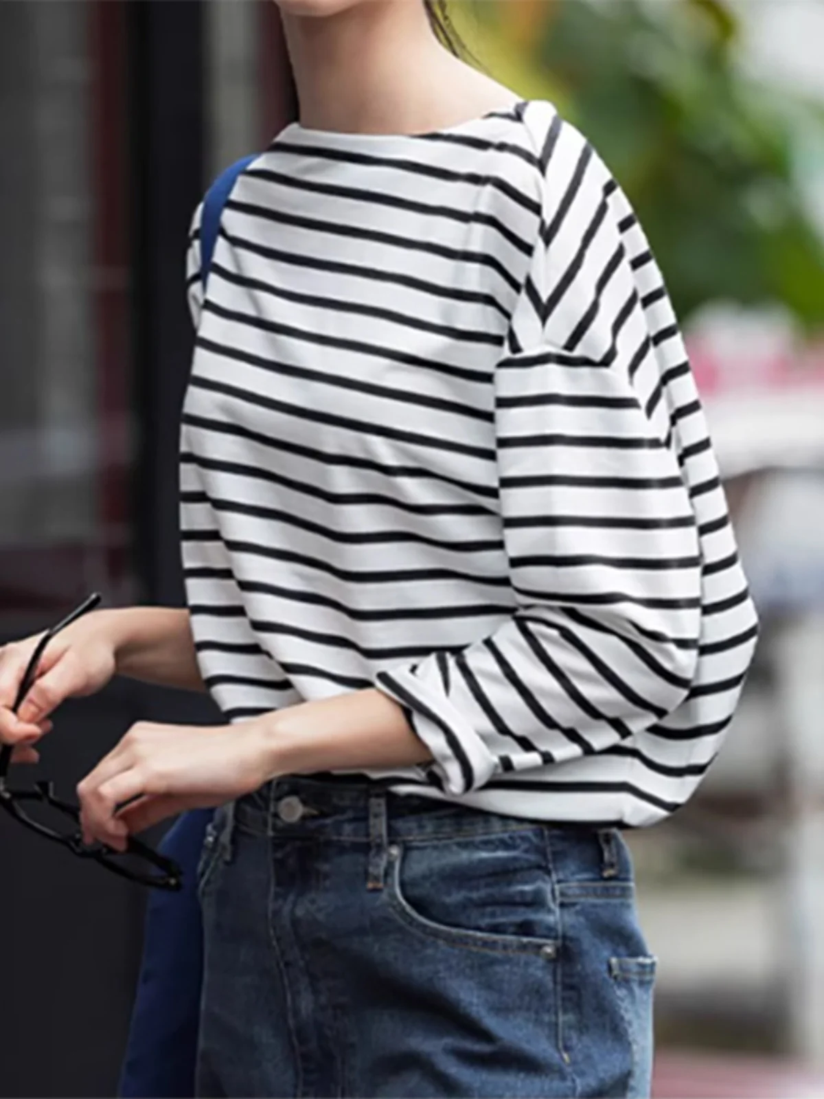 大人可愛い服 40代コーデの完全ガイド｜ストライプTシャツの選び方と着こなしのコツ