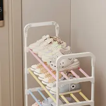 美しいデザインの多層シューラック【省スペース・大型収納・玄関用】