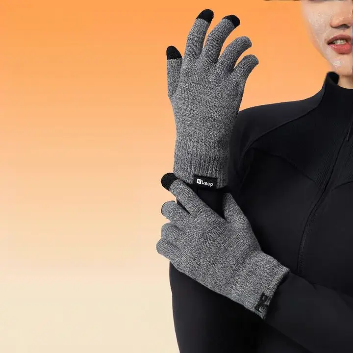 Keep 冬用防風加絨グローブ【アウトドア・ランニング・サイクリング・タッチパネル対応】