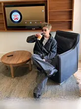 デニムジャケット ストレートカジュアルパンツ セットアップ レディース ヴィンテージ スノーウォッシュ ゆったり
