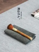 花梨木製の茶具用手作り茶筆【五福養壺筆・家庭用装飾品】