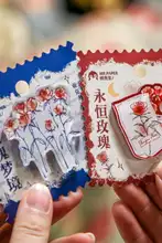 ローズズ ネーム アクリル アメリカン ヴィンテージ 冷蔵庫用マグネット