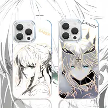 二次元スマートフォンケース【ラインアート・サーヴァー・アルトリア・アスナ対応・iPhone用】