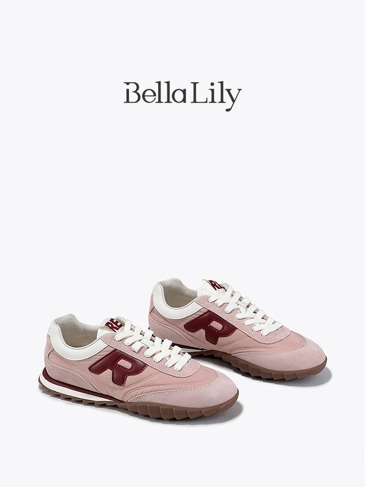 フラットシューズ 歩きやすい ブランド Bella Lily レディース通気性スリムデザイン