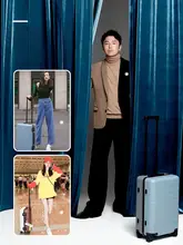 ビジネス用大容量旅行キャリーケース【男女兼用・軽量・ダブルサイドデザイン】