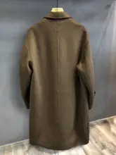極上の柔らかさのウール混紡メンズチェスターコート【冬用・中丈・シンプルデザイン】