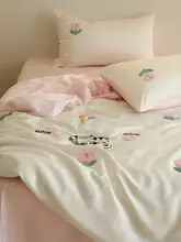 夏用アイスシルク素材ベッドカバー【クール感・水洗可能・真シルク ・ベッドシーツ・枕カバー付き】（セットアップ対応）