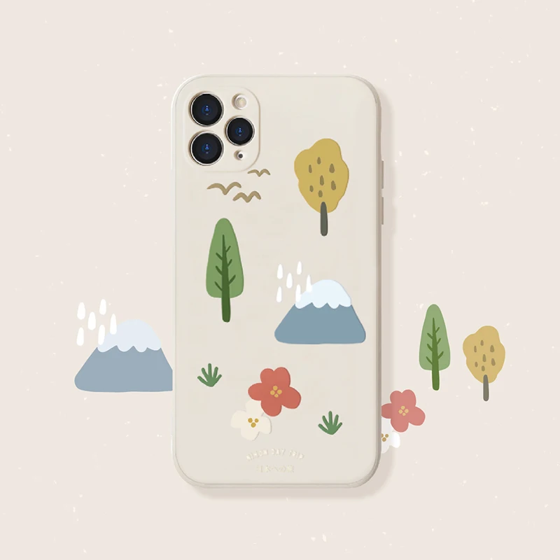 iPhone14手帳型ケース かわいい と 本体のサイズの関係は？富士山イラストが選ぶ「使い心地」の秘密