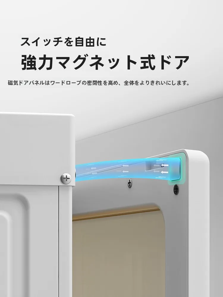 折りたたみ式布製衣類収納ラック：6グリッド12コンパートメントで効率的な衣類管理