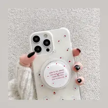 YUMIN SKY 青い花柄のiPhoneケース【iPhone対応・防衝撃・マグネットスタンド付き】