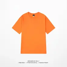シンプルデザインの半袖Tシャツ【クルーネック・ゆったりフィット・コットン】