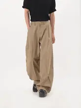 高級感のあるタックデザインのストレートフィットパンツ【メンズ・・カジュアル】