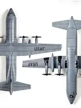 スケールモデル C130J30 大力神輸送機【組み立てキット・極精密デザイン】
