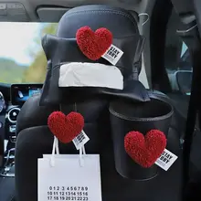 車載用 高級感あるティッシュボックス＆ゴミ箱【クリエイティブ収納デザイン】