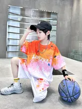 男の子用夏用スポーツウェア【薄型バスケットボールユニフォーム・速乾・二部構成】（セットアップ対応）