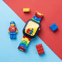 Apple Watch用ベルト レディース レジン ブロックカラー ポップ キュート スポーツ 夏 上品