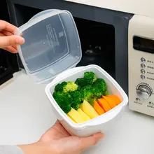 電子レンジ対応の野菜蒸し器【朝食用・キッチン便利グッズ】