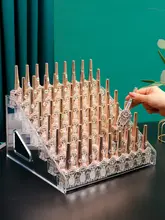 組み立て不要 ネイルポリッシュディスプレイラック【多層・ネイルサロン用・収納ラック】