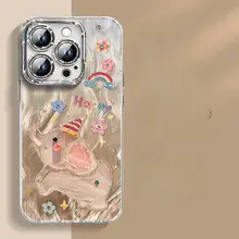 スマホケース 対応iPhone16 iPhone15 背面フラッシュ粉 レンズ保護フィルム 落下防止 シリコン 高級感 創造的