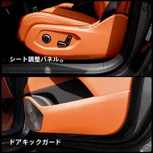 深青色S07用ドアプロテクター【音響スピーカーカバー・内装用品】