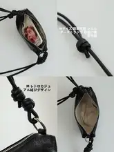 Shevennie アップグレード版オイルワックス牛革結びデザインのダイパック【ショルダーバッグ・斜め掛け・ファッション】