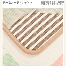 折りたたみ可能な寝具マット【防湿・アウトドア・家庭用】