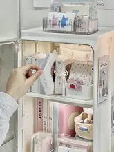 デスク用透明収納ボックス【文具・防塵・スタイリッシュデザイン】