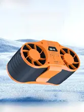 携帯用首掛け扇風機【大風力・充電式・アウトドア用】（セットアップ対応）