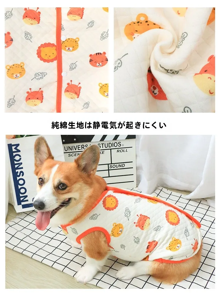 ペット用犬服【春秋用・保温・全棉・防静電気・カーキ色・冬用ベスト】の実用性と選定ポイント