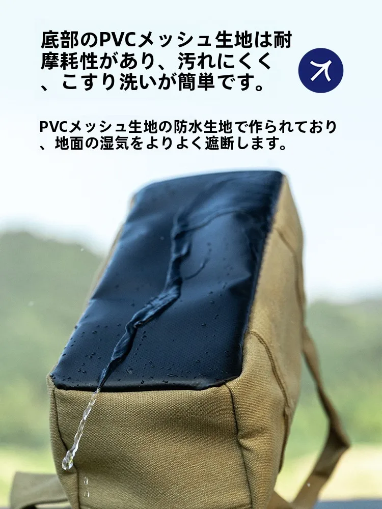 ソロキャンプで1万円以内で安心できる収納ギアは？