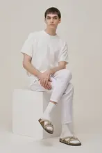 半袖Tシャツ ユニセックス クルーネック コットン ベーシック シンプル デイリー