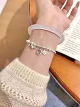 925純銀製 盤巻きブレスレット【女性向け・軽やかで高級感あるデザイン・手首用】