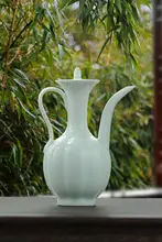手作り復古スタイル 中式茶具 銀色タオルポット【宋代風・注水用ポット】