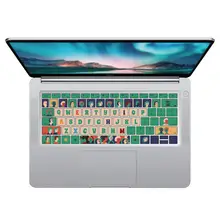 HUAWEI MagicBook14用キーボードカバー【小人デザイン・MateBook13s/D15/xPro対応】
